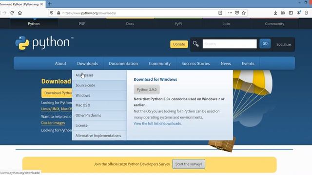 how to download python in tamil | for beginners | python 3.9.0