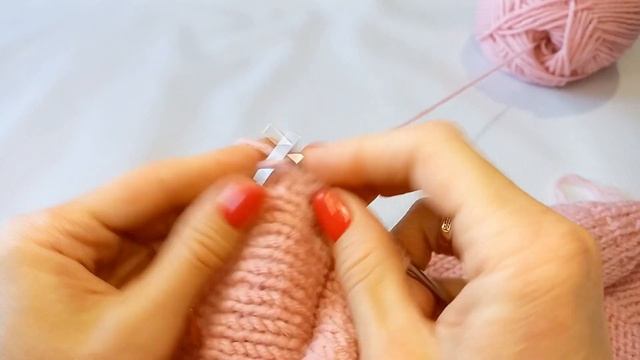 Жакет на молнии для девочки вязаный спицами/ рост 98-104/ часть 2