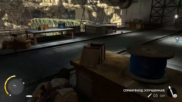 Sniper Elite 3. Миссия 7 финал. кооп