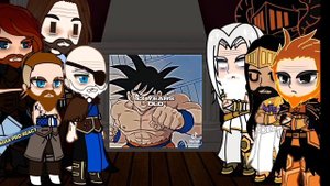 Greek and Norse gods reacting to Goku || God of War || Dragon Ball - GACHA