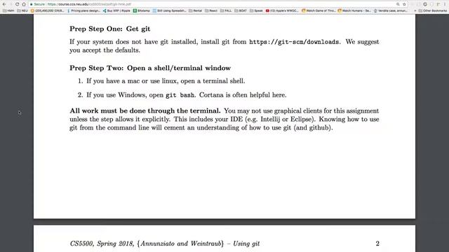 000120 git assignment review смотреть онлайн