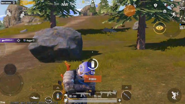 Обычное дело пальнуть в спину в pubg mobile