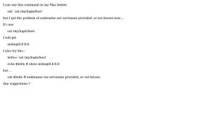 DevOps & SysAdmins: nodename nor servname provided, or not known