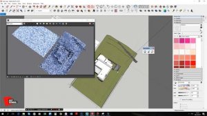 SketchUp. Настройка света в экстерьере. Вырезки из курса.
