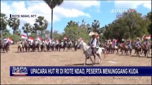 Detik-Detik Puluhan Anggota Brimob Polda Bali Kibarkan Bendera Merah Putih di Dalam Laut!