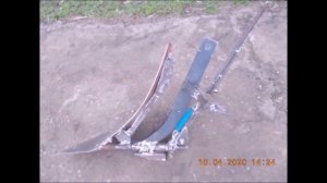 Самодельный ресерсивный плуг для мотоблока ПЦ1 18