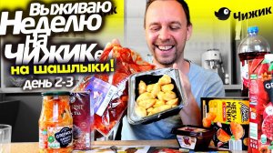 ШАШЛЫК из ЧИЖИКА   ВЫЖИВАЮ НЕДЕЛЮ НА ДЕШЕВЫХ ПРОДУКТАХ из ЧИЖИКА  Пельмени, Котлеты