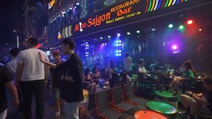 Ho Chi Minh City Vietnam Walking Street Nightlife Amazing