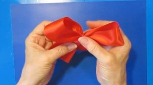 СУПЕР_БЫСТРО КАК КРАСИВО ЗАВЯЗАТЬ БАНТЫ. Бантик из атласной ленты. Как быстро сделать бант МК.