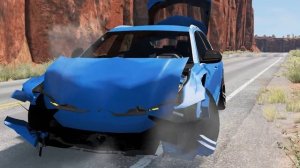 Автомобили против массивных выбоин – BeamNG.Drive