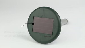 Ультразвуковой отпугиватель змей на солнечной батарее, артикул: 71-0027