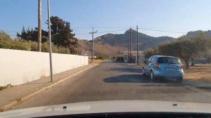 Going around Kolymbia on the island of Rhodes | Greece | Dashcam |