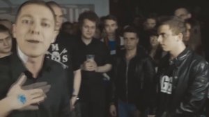 Oxxymiron Грайм под бит на versus'е с Johnyboy'ем