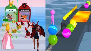 Мобильные игры Prom Run и Stack Rider прохождение, геймплей и новые уровни для Android и iOS