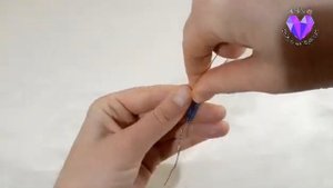 ?Голубые маки из бисера Пошаговый мастер класс? BLUE BEADED MAKI Step-by-step master class