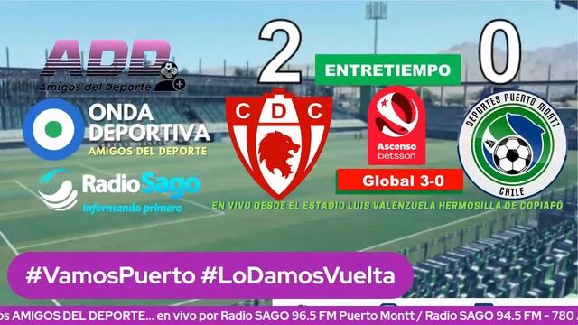 ONDA DEPORTIVA: AMIGOS DEL DEPORTE: DEPORTES COPIAPÓ vs DEPORTES PUERTO MONTT смотреть онлайн
