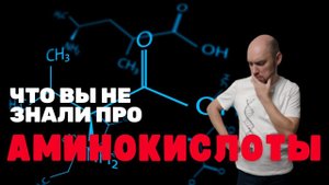 Что такое аминокислоты? Душкин объяснит