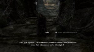 Serana Dialogue add on: Bleakfalls Barrow