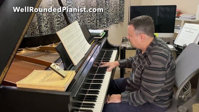 The early stages of learning a difficult piano work - Liszt's "Bénédiction de Dieu dans la solitude смотреть онлайн