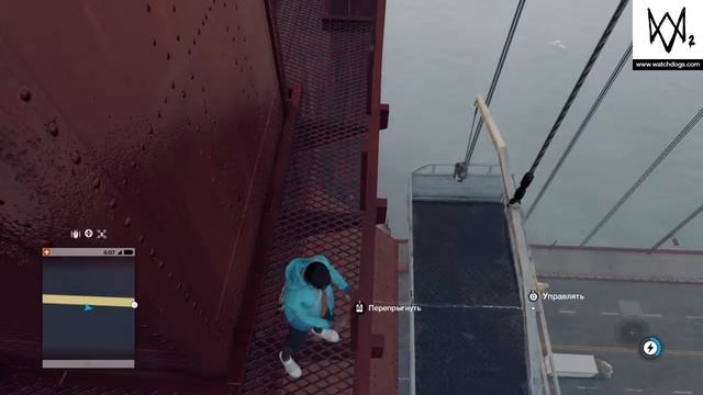 WATCH_DOGS® 2 прыжок с золотых ворот смотреть онлайн