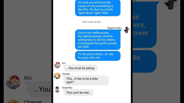 MHA Texts: Lyric Prank (?) Deku's Negativity - Split AU (Part 1) смотреть онлайн