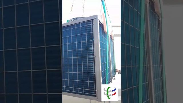 Установка теплового насоса. #отопление#установка#тепловойнасос