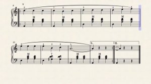 Ноченька лунная_Ukrainian folk song (Игра на баяне / Bayan- button accordion)