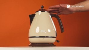 Обзор электрического чайника DeLonghi KBOV2001.BG | Ситилинк