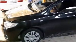 Установка лобового стекла Toyota Corolla E150