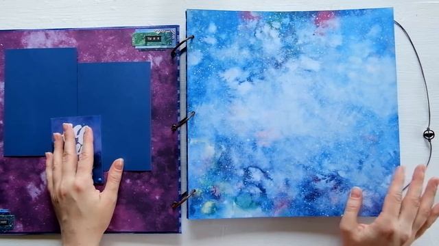 Скрапбукинг. Обзор одного космического заказа: альбом для фото, обложки на паспорт и ... смотреть онлайн