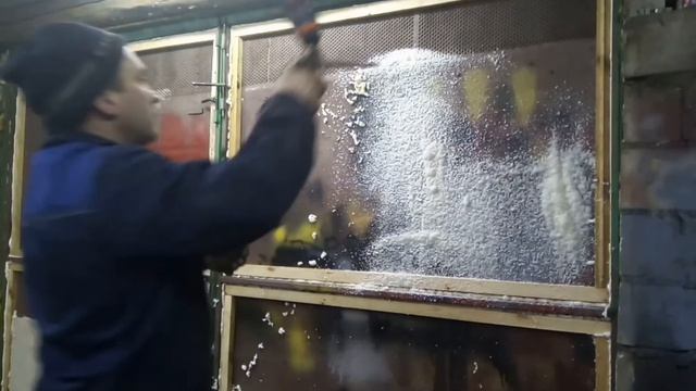 Утепление ворот пенополииретаном смотреть онлайн