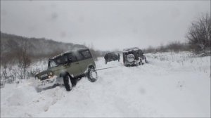 УАЗ Хантер(UAZ HUNTER)+УАЗ 469.