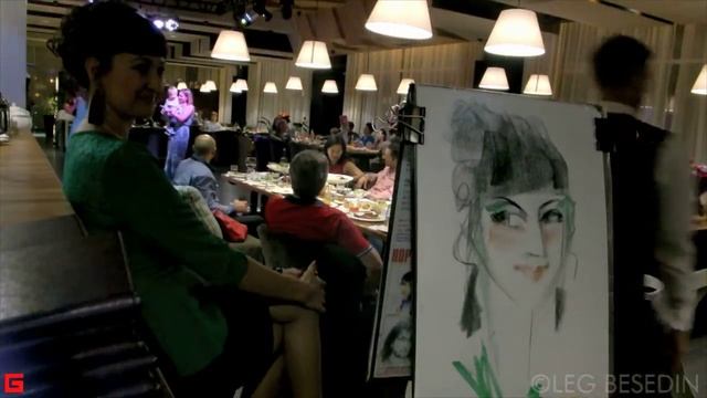 Портреты и шаржи в "Мамини" 09.09.2016 смотреть онлайн