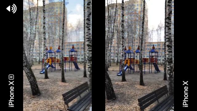 Пример 4K видео iPhone Xr vs iPhone X смотреть онлайн
