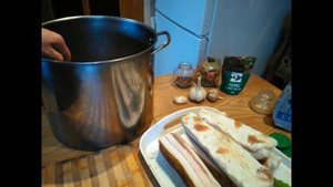 Копчение сала "Пятиминутка" за 14 минут на электростатической коптильне COSMOGEN/