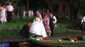 Свадебная прогулка.(отрывок из свадебного фильма)