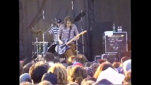 Billy Corgan (Smashing Pumpkins) Shredding A Guitar Solo - Hello Kitty Kat - 1994