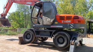 Экскаватор колесный UMG E140W экспресс-обзор от Эдуарда Яковлева