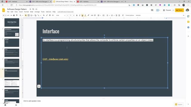 Object Oriented Programming : Core Concepts