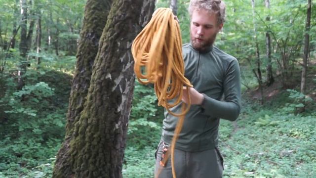 Способ связать верёвку. Бухтовка веревки