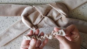 Diy. Повязка на голову для взрослого или ребенка своими руками.