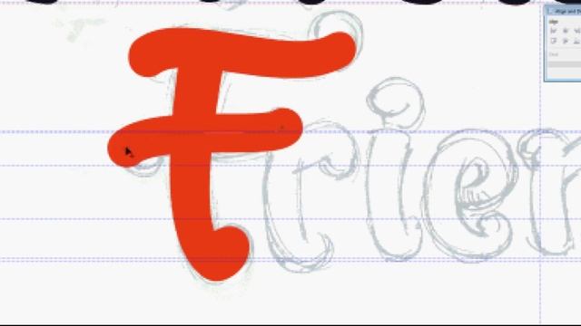 Как отрисовать шрифт в CorelDraw - Векторная графика смотреть онлайн