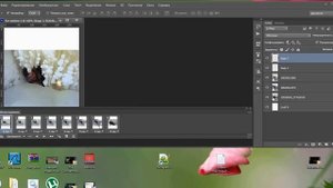 слайд шоу с плавными переходами в Photoshop CS6 gif анимация