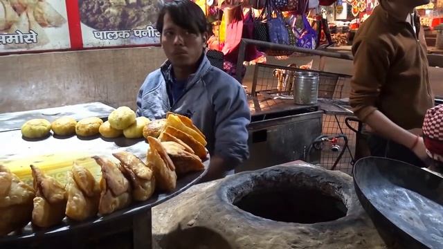 ИНДИЙСКАЯ УЛИЧНАЯ ЕДА В HARIDWAR. ГАНГА АРАТИ ЦЕРЕМНОИЯ INDIA 122