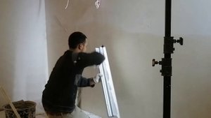 Затираем шпаклевку | быстро и без пыли 2020