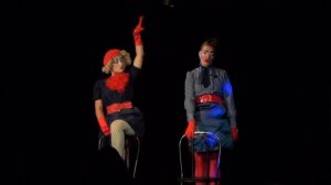 Клоун мим театр" МиМЕЛАНЖ" - номер Грязные танцы