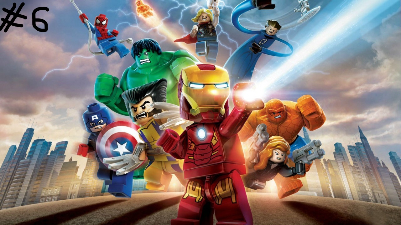 Lego marvel superheroes Прохождение Часть 6 - Красная карточка
