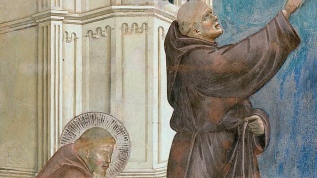 Giotto - Cacciata dei diavoli da Arezzo - Storie di San Francesco смотреть онлайн