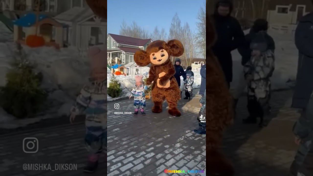 Чебурашка с апельсинами #ростовыекуклы