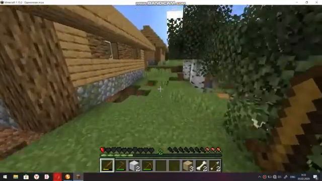 Выживание в деревне в маенкрафте #2 // Узнал как называется наша деревня?!?!?//Задание от Джери! смотреть онлайн